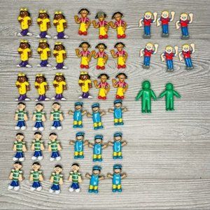 44 vintage lakeshore figurines learning counting lakeshore pvc people figurines